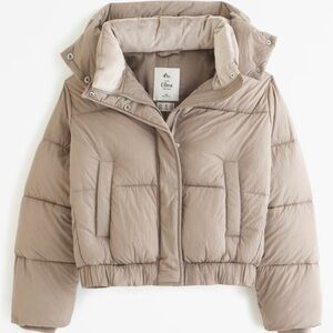 NWT Abercrombie & Fitch mini ultra puffer jacket